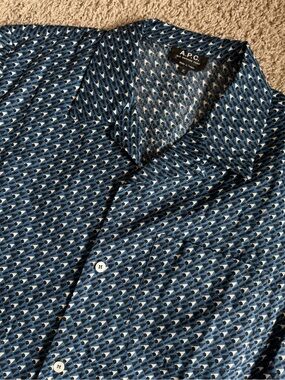 APC Chemisette Lloyd Short Sleeve Button Up Shirt